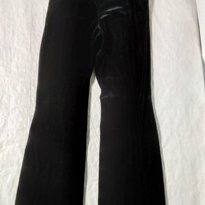 Express Black Velvet Pants